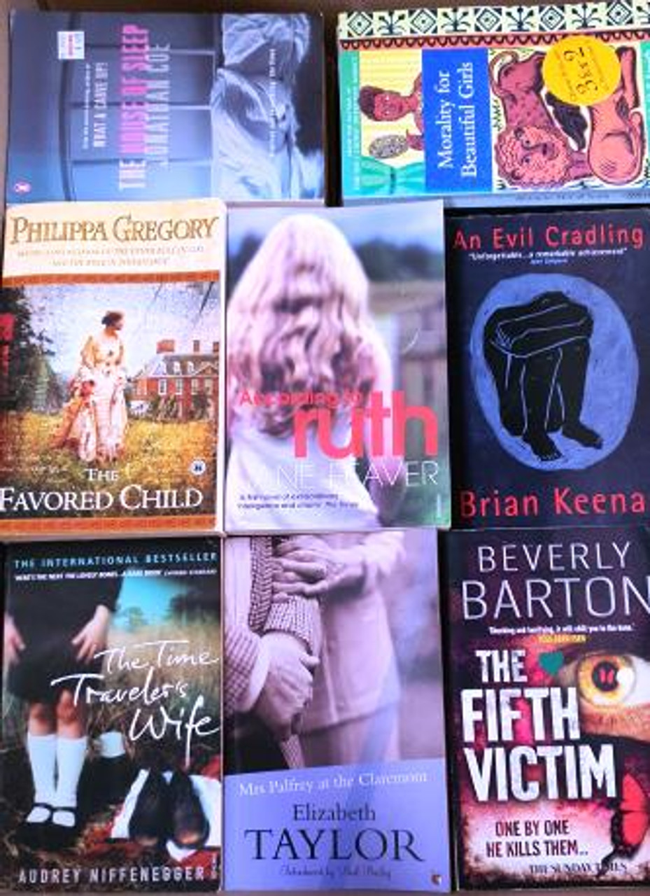 60 Wholesale A & B Format (Mainly Fiction) Paperback Books