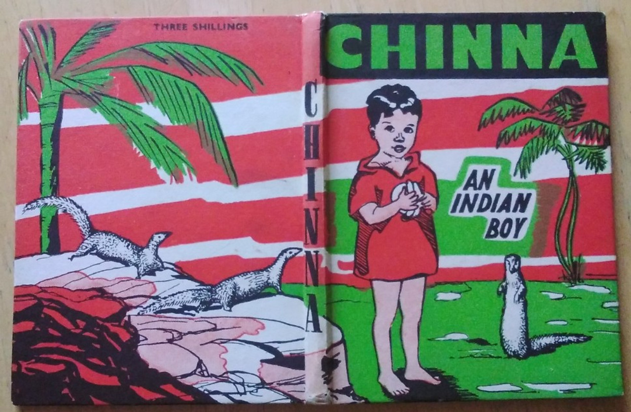 Monahan, Margaret - Chinna : An Indian Boy - HB ( Illustrated by Mabel Peacock) 1950