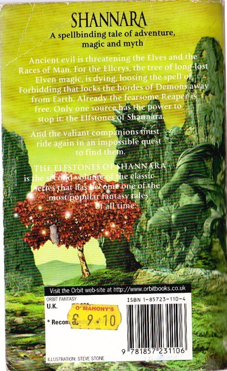 Terry Brooks / The Elfstones of Shannara ( Original Shannara Trilogy Book 2)