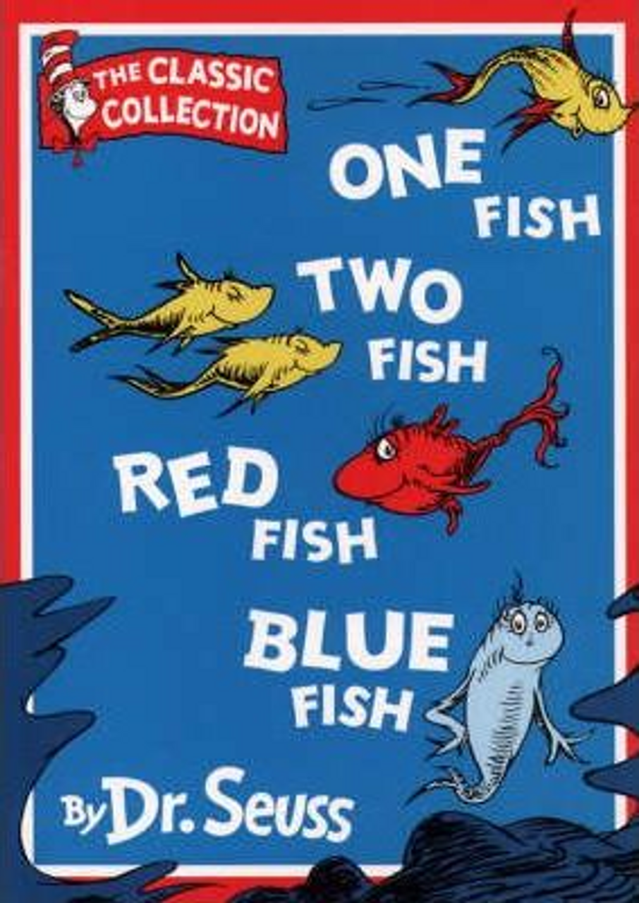 Dr Seuss / One Fish, Two Fish, Red Fish, Blue Fish (Large Paperback)