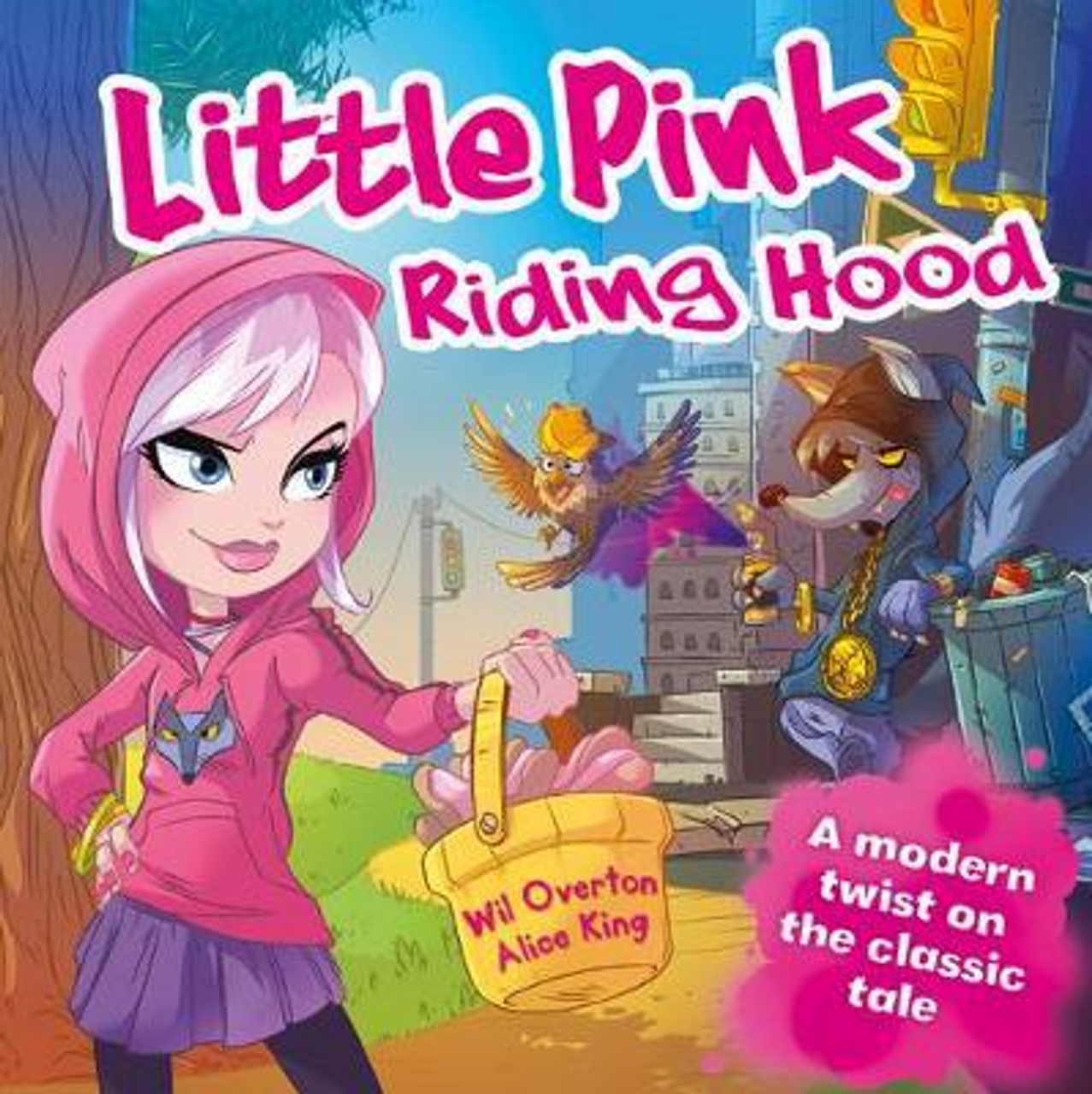 Wil Overton / Little Pink Riding Hood (Children's Picture Book)
