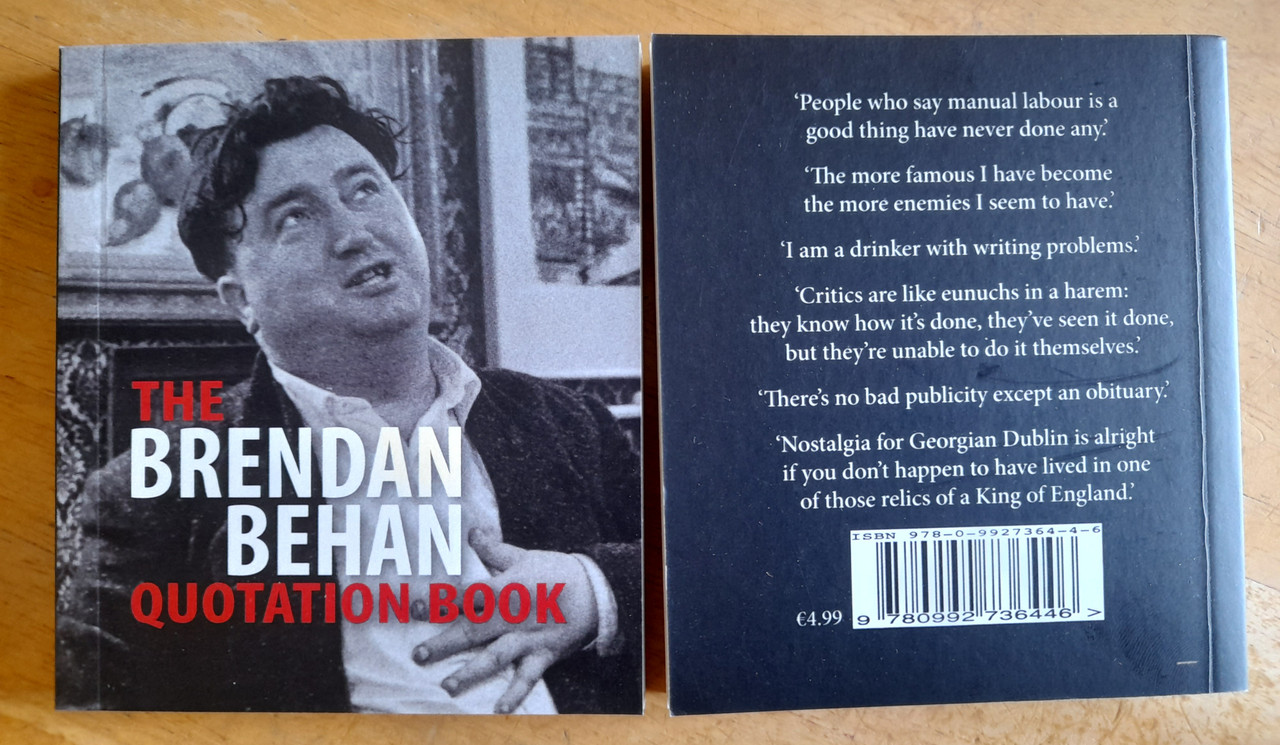 Russell, Andrew ( Editor) - Brendan Behan Quotation Book - PB - BRAND NEW - Somerville Press