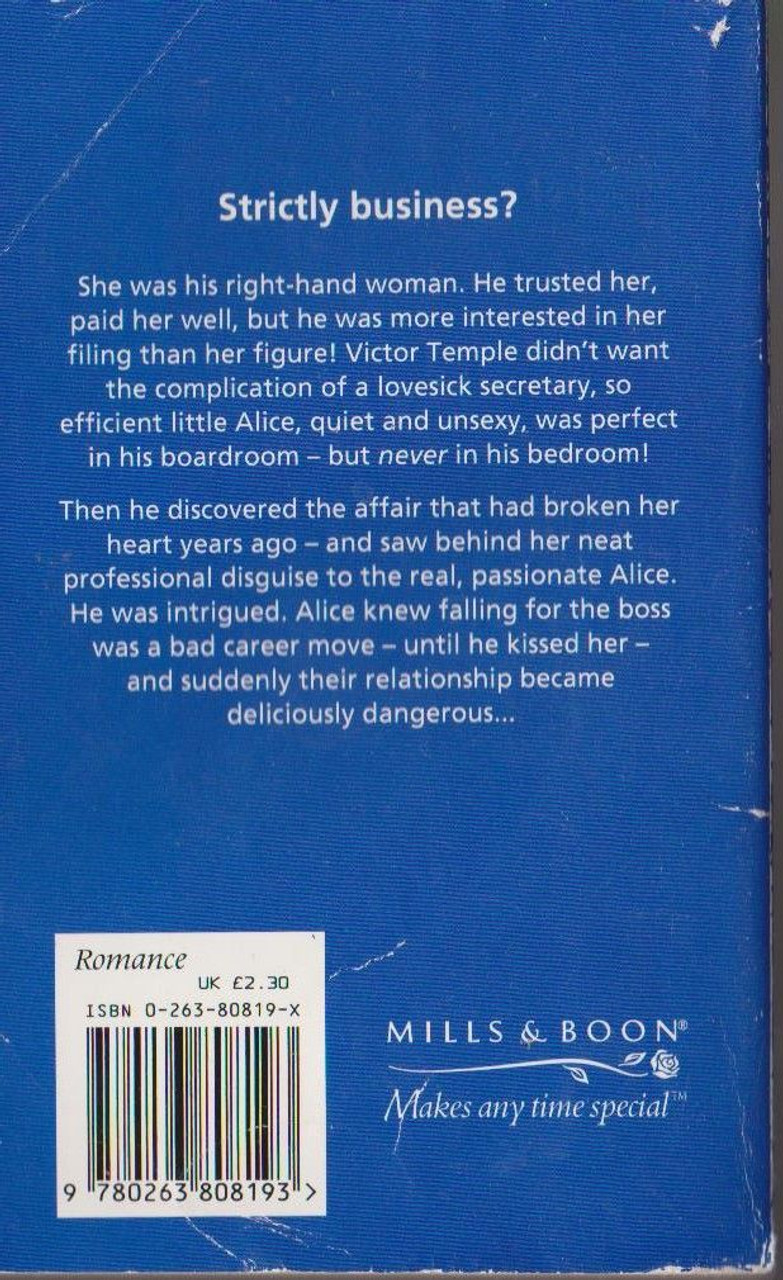 Mills & Boon / Presents / Sleeping with the Boss