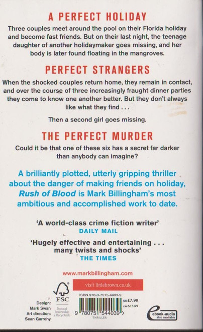 Mark Billingham / Rush of Blood