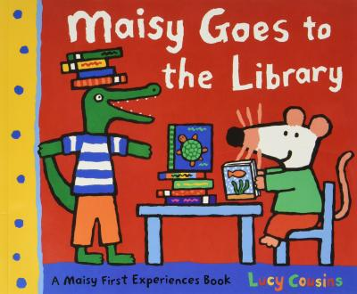 Lucy  Cousins / Maisy Goes To The Library (Children's Picture Book)