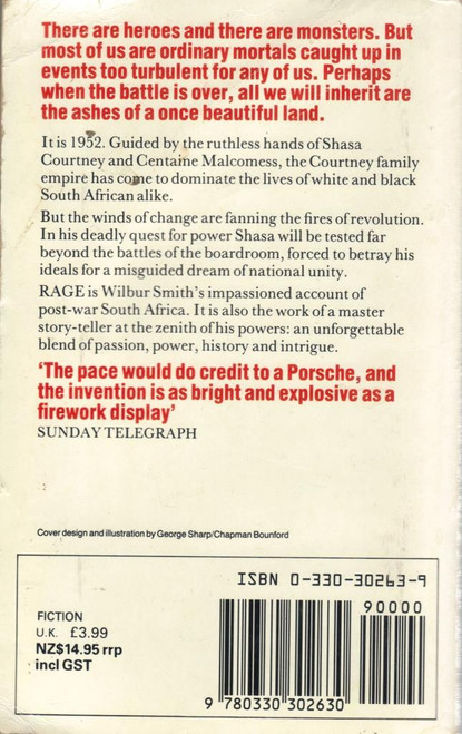 Wilbur Smith / Rage Wilbur Smith / Rage
