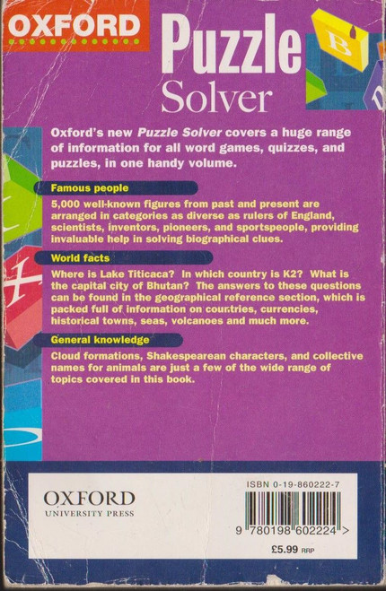 Oxford Puzzle Solver