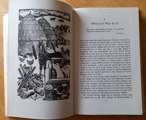 John & Sally Seymour - Self Sufficiency - The Science and Art of Producing and preserving Your own food - HB in DJ 1973