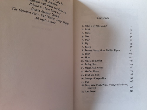 John & Sally Seymour - Self Sufficiency - The Science and Art of Producing and preserving Your own food - HB in DJ 1973