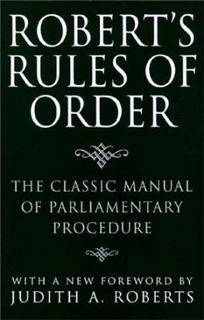 Robert, Henry M. / Roberts Rules of Order (Hardback)