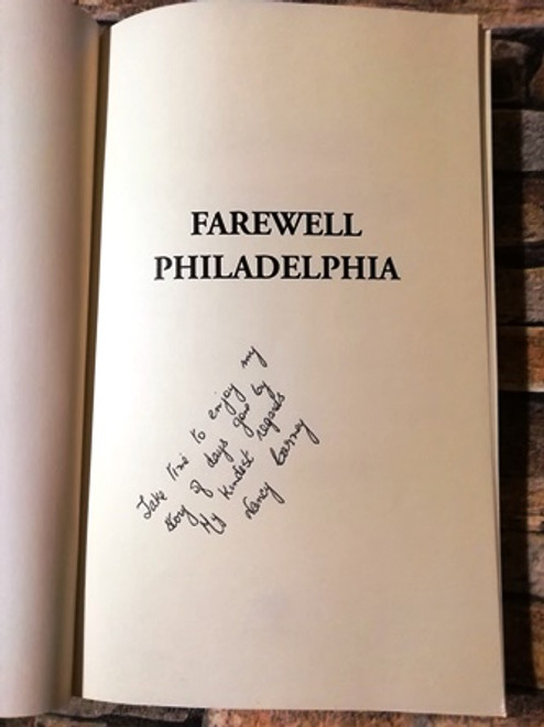 Nancy Carney / Farewell Philadelphia (Signed by the Author) (Paperback)