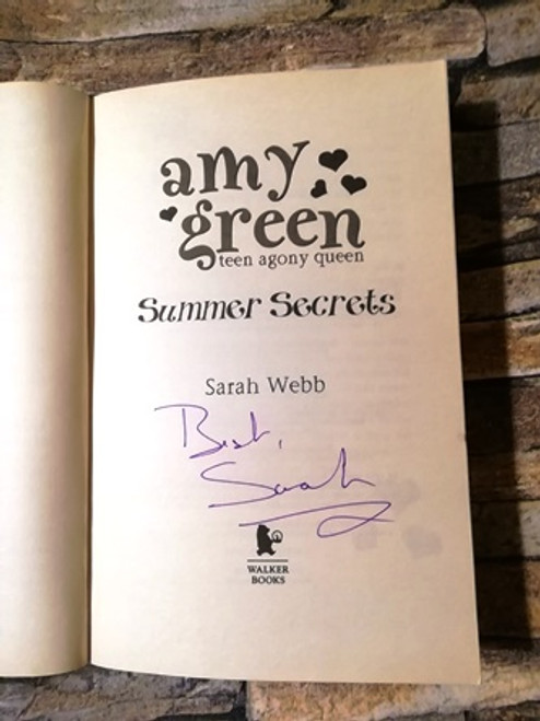 Sarah Webb / Amy Green: Teen Agony Queen (Signed by the Author) (Paperback)