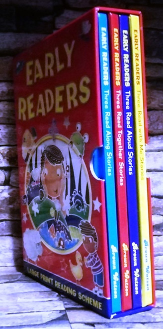 Early Readers: Large Print Reading Scheme (Complete 4 Book Set)