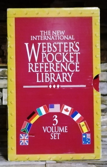 Webster's Pocket Reference Library (Complete 3 Book Box Set)