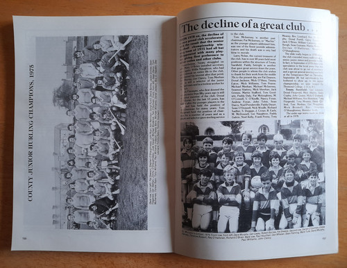Tony Williams ( Editor) - The Boys in Blue 1886-1987 :  History of St. Munchin's Parish G.A.A. : [Treaty Stone Hurling Club, Treaty G.A.A. Club, Seoirse Clancy's, St. Munchin's C.B.S., Sarsfields, Treaty Sarsfields  - Limerick GAA