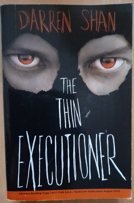 Shan, Darren - The Thin Executioner - PB - USA Edition - SIGNED