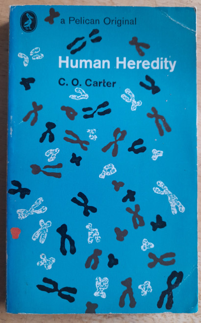 C.O Carter - Human Heredity - Vintage Pelican PB 1972 ( Originally 1962)