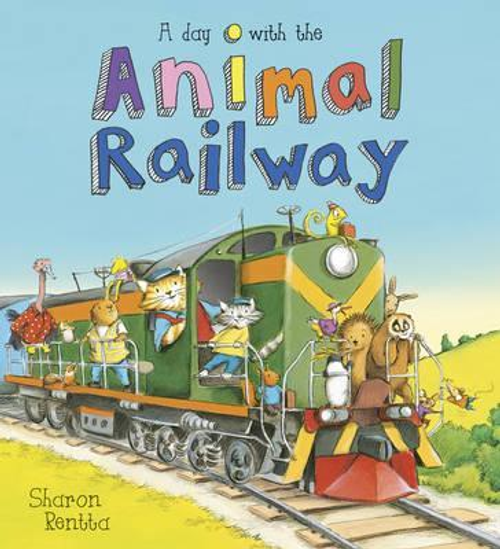 Rentta, Sharon / A Day with the Animal Railway (Children's Picture Book)