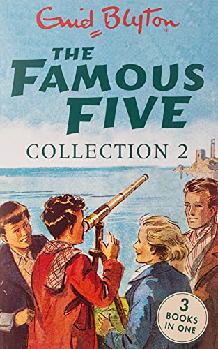 Enid Blyton / The Famous Five Collection 2 : Books 4-6 ( Five Go to Smuggler's Top, Five Go Off in a Caravan, & Five on Kirrin Island Again)