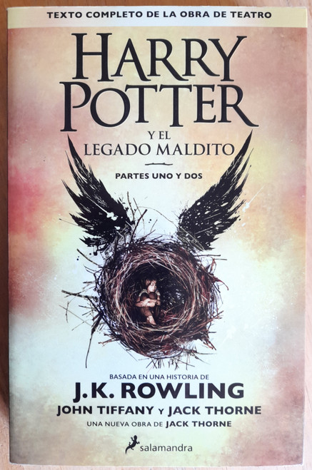 Harry Potter  y El Legado Maldito ( Partes Uno y Dos) - PB ( Spanish language Edition ) PB - 2016