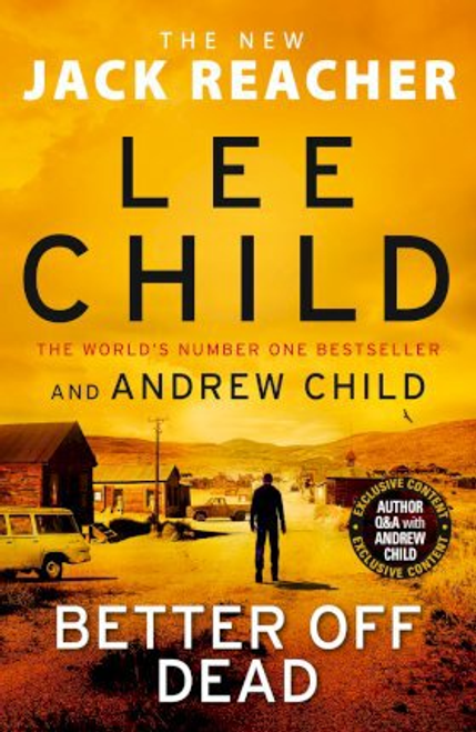 Lee Child / Better Off Dead (Jack Reacher Series - Book 26) (Large Paperback)