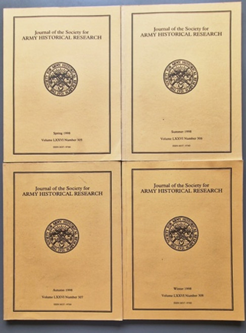 1998 (Complete Year) Journal Of The Society For Army Historical Research
