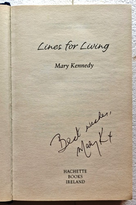 Mary Kennedy / Lines for Living (Signed by the Author) (Hardback) 1