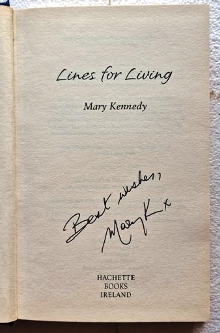 Mary Kennedy / Lines for Living (Signed by the Author) (Hardback) 2