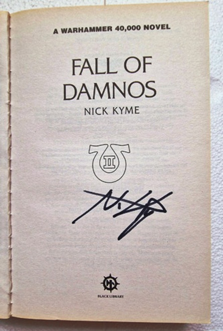 Nick Kyme / The Fall of Damnos (Signed by the Author) (Paperback)