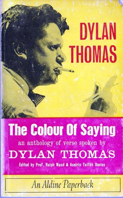 Dylan Thomas / The Colour of Saying (Vintage Paperback)