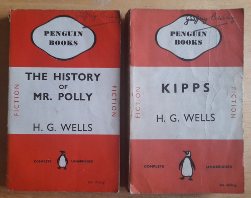 Wells, H.G - The History of Mr Polly / Kipps ( Vintage Penguin PB ) 2 Book Lot