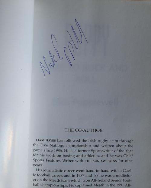 Popplewell, Nick - Time to Ruck and Roll - PB - SIGNED - 1995