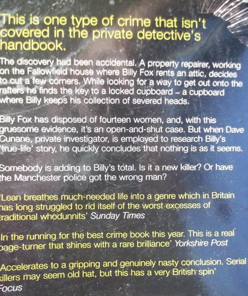 Frank Lean / The Reluctant Investigator