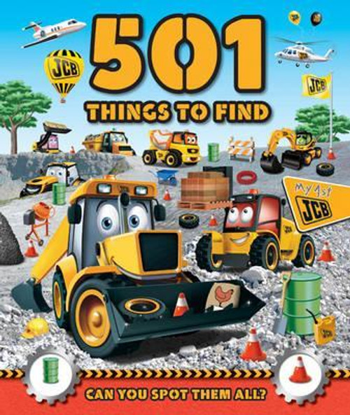 501 JCB Mega Machines to Find (Children's Coffee Table book)