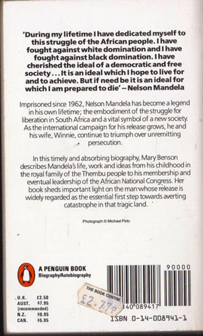 Mary Benson / Nelson Mandela : A Biography