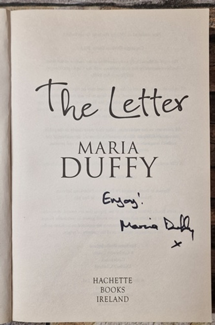 Maria Duffy / The Letter (Signed by the Author) (Large Paperback)