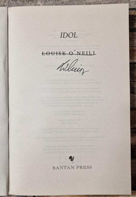 Louise O'Neill / Idol (Signed by the Author) (Large Paperback) (2)