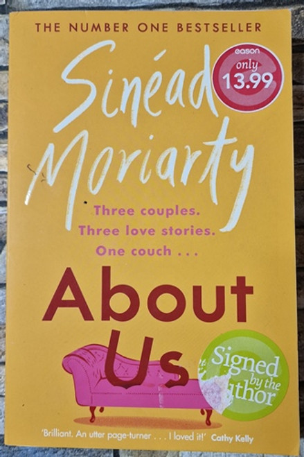 Sinead Moriarty / About Us (Signed by the Author) (Large Paperback) (1)
