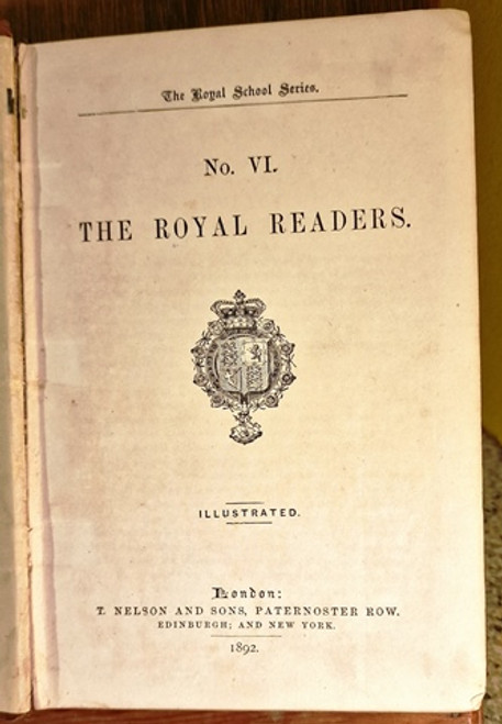 1892 The Royal Readers: No VI