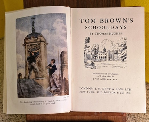 1951 Tom Brown's Schooldays by Thomas Hughes