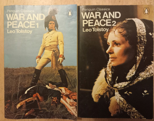 Leo Tolstoy - War and Peace ( Vintage Penguin PB - 2 Volume Edition 1972 ( Originally 1869) - Translated by Rosemary Edmonds