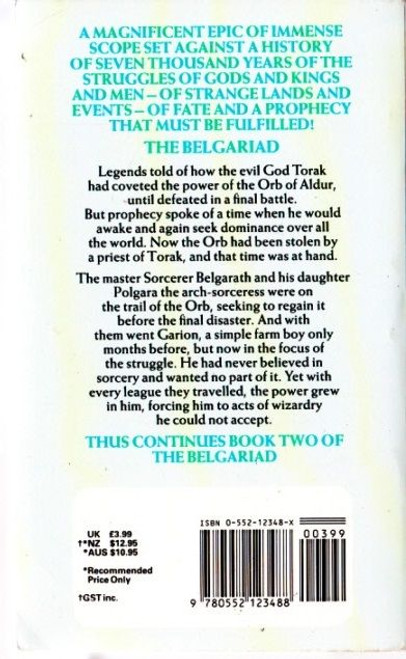 David Eddings / Queen of Sorcery - Belgariad Volume 2 David Eddings / Queen of Sorcery - Belgariad Volume 2