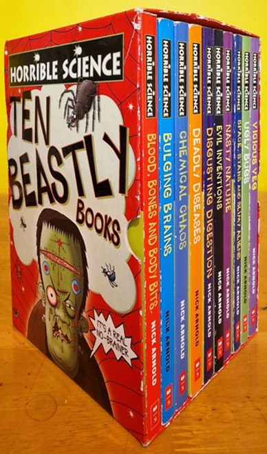Horrible Science Ten Beastly (10 Book Boxset)