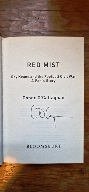 Conor O'Callaghan / Red Mist (Signed by the Author) (Hardback)