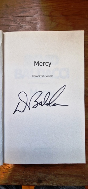 David Baldacci / Mercy. (Signed by the Author) (Large Paperback)