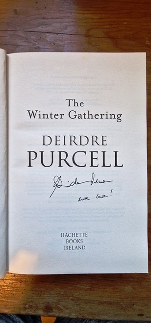 Deirdre Purcell / The Winter Gathering. (Signed by the Author) (Large Paperback)