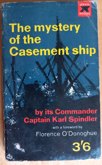 FRONT COVER ( the white speckles around the ship mast are part of the design, not damage) 