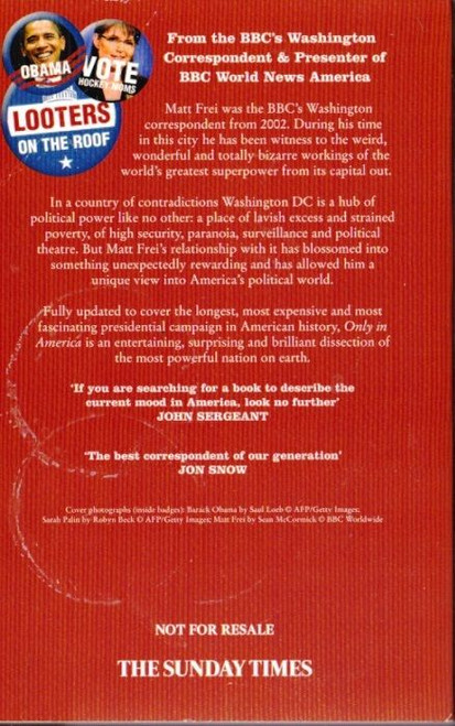 Matt Frei / Only in America