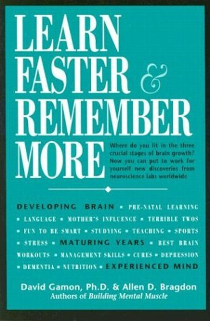 David Gamon / Learn Faster & Remember More (Large Paperback)