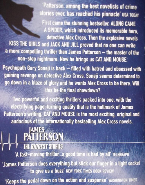 James Patterson / Cat and Mouse ( Alex Cross Series - Book 4)